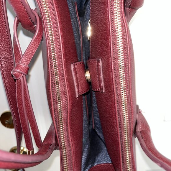 Urban Expressions Oriana Double Zip Work Satchel - Picture 6 of 16